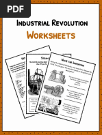 Sample Industrial Revolution Worksheets 1