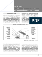 Destilador Bidestilador de Agua Manual Servicio Ref - SP