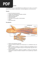 Instructivo de Una Venoclisis