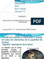 Unidad I Geología Inf. Form. Suelos 2019 PDF