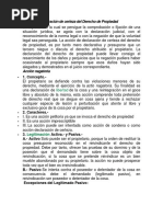 Accion Declaracion de Certeza de Propiedad