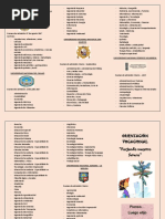 Triptico - Orientacion Vocacional