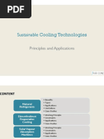 Sustainable Cooling Technologies PDF