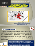 Retos y Desafios en La Certificacion Del Enfermero Especialista en Emergencias y Desastres Mayo 2013.