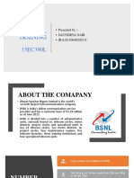 Industrial Training 15EC390L: - Presented By: - Saundrya Nair - (RA1611004020231)