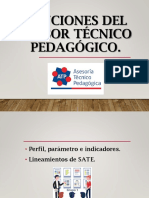 Funciones Del Asesor Técnico Pedagógico