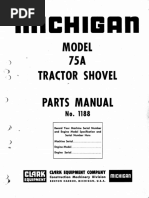 Clark TCM 75A Parts Manual PDF