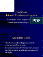 Two Stroke Internal Combustion Engines: How A Two Stroke Engine Works Advantages/Disadvantages