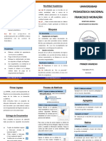 Trifolio Primer Ingreso PDF