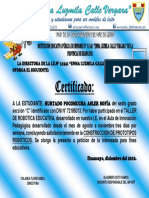 Certificado Aip