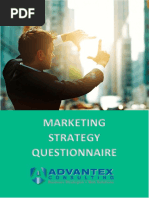 Marketing Strategy Questionnaire