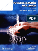 Potabilización Del Agua, 3ra Edición - Jairo Alberto Romero PDF