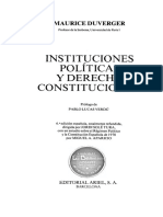 Instituciones Políticas y Derecho Constitucional