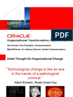 Organizational Transformation Opportunity