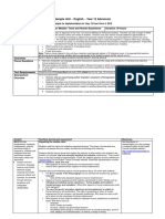 Stage 6 English Advanced Year 12 Common Module Sample Unit