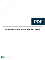 05 Projeto Tecnico Sonorizacao em Igrejas