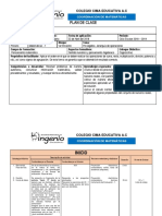 CTE (Clase-Muestra Jerarquía de Operaciones)