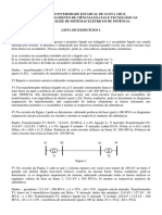 Lista de Exercícios - P1