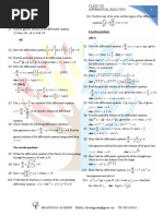 Diffrential Equation PDF