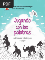 Jugando Con Las Palabras Adivinanzas, Trabalenguas y Juegos PDF