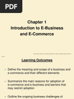 Introduction To E-Business and E-Commerce