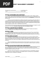 Kansas Property Management Agreement PDF