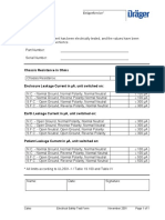 Electrical Safety Test Caleo Biotek