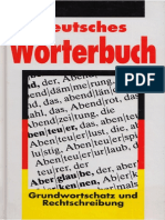 Deutsches Wörterbuch - Grundwortschatz Und Rechtschreibung (1994)