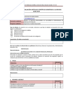 Revisión El Perfil Del Consumidor en La Ciudad de Huetanamo, Michoacan