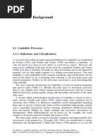 Theoretical Background: 2.1 Landslide Processes 2.1.1 Definitions and Classifications