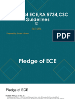 Pledge of ECE RA 5734 CSC Guidelines