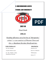 2017-18 Final Draft: Dr. Ram Manohar Lohiya National Law University