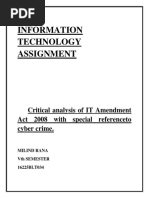 Information Technology Assignment