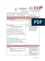 UMF Unit-Wide Lesson Plan Template