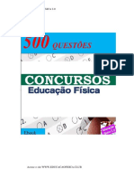 Questões de Educação Física para Concursos 2019 PDF