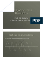 Física - Óptica - Equação de Onda Harmônica