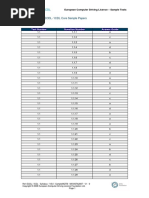 ECDL ICDL - Syllabus - V5.0 - SampleMQTB - MSVISTA2007 - V1 - 0 Answer Guide