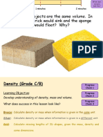 Density, Mass and Volume