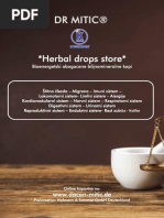 DR MITIC Herbal Drops Store Product Catalog SRPSKI 31.03.2019