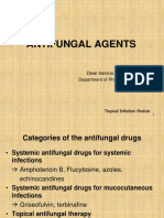 Antifungal Agents: Dewi Selvina R & Instiaty Department of Pharmacology Fmui