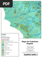 Mapa de Cobertura Vegetal Chosica Cuenca Del Rimac