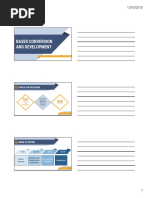 Bases Conversion and Development: Topics For Dicussion