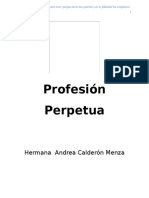 Guía Completa de La Celebración de Los Votos Perpetuos