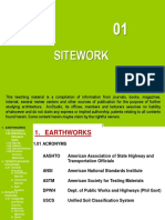 Sitework: 1.02 Definitions, Standard Tests 1.02 Definitions, Standard Tests