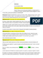 Explicación de Los Diez Mandamientos Y HAFTARA ITRO