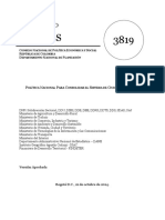 Conpes - 3819 - Política Nacional para Consolidar El Sistema de Ciudades en Colombia PDF