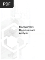 Management Discussion and Analysis