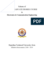 Scheme of Undergraduate Degree Course In: Electronics & Communication Engineering