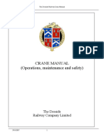 Crane Manual (Operations, Maintenance and Safety) : The Deeside Railway Company Limited