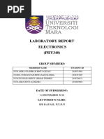 Lab Report Electronic